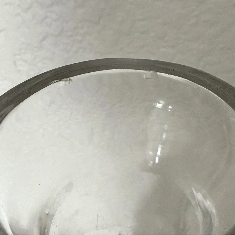 VTG Crystal Decanter/Acorn Shaped Stopper 16” High